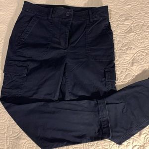 Talbots ankle cargo pants